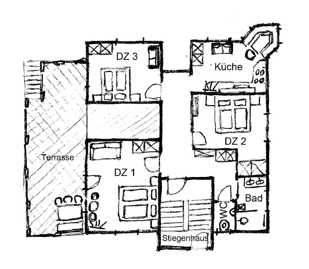 Appartement Schneeflockchen Mayrhofen Eksteriør billede